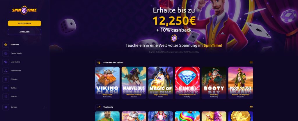 spintime casino